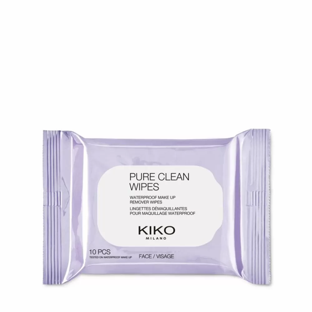 KIKO Milano Desmaquilhantes<10 Lencinhos Desmaquilhantes Para Rosto, Contorno De Olhos E Lábios, Formato Mini