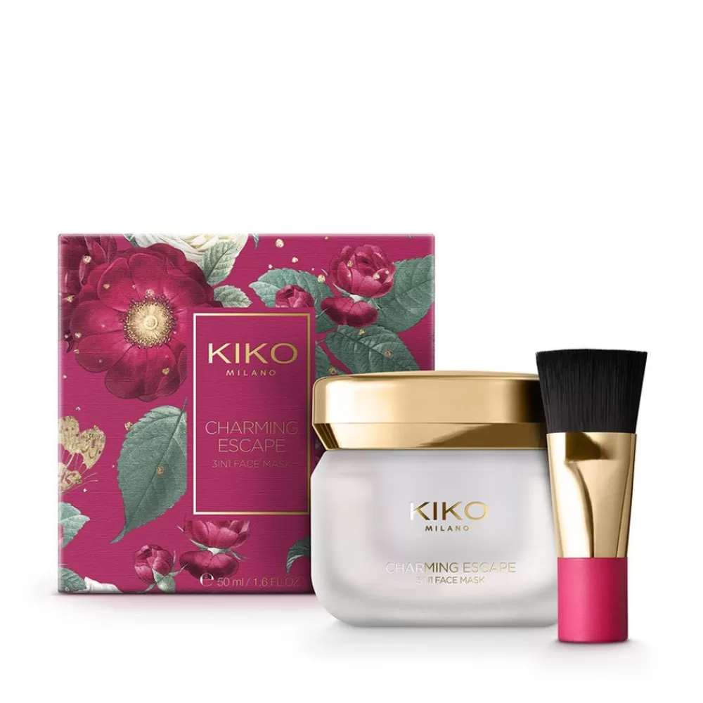 KIKO Milano Máscaras Para O Rosto<3Em1 Produto De Limpeza Do Rosto, Mascara E Esfoliante