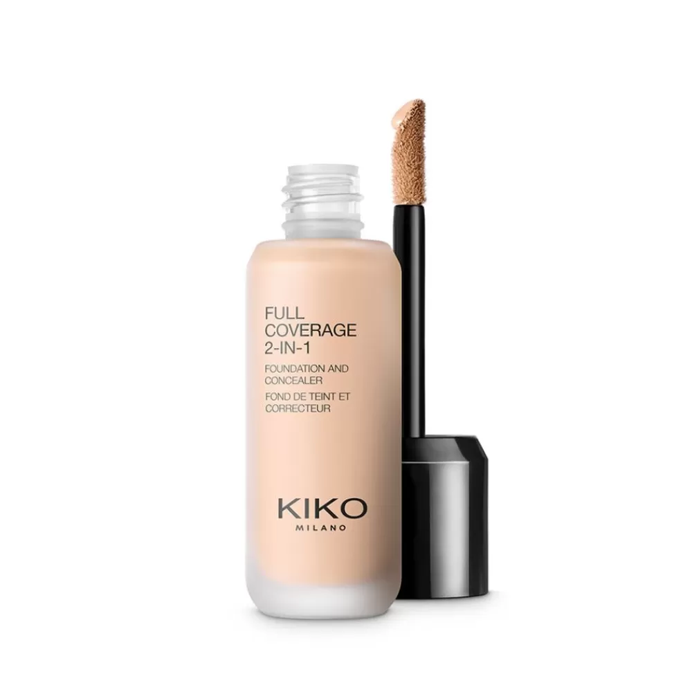 KIKO Milano Bases<Base E Corretor 2 Em 1, Alta Cobertura 15 Warm Rose