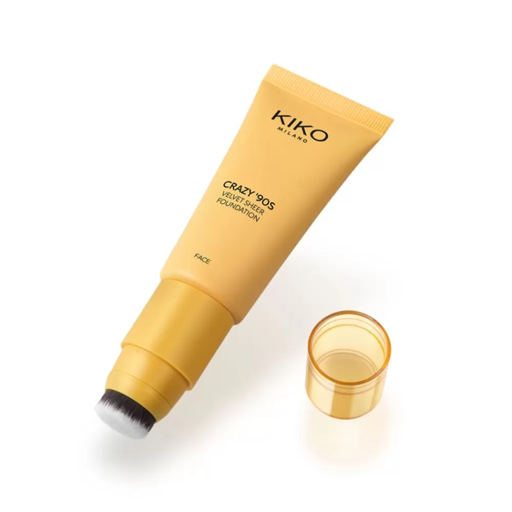 KIKO Milano Bases<Base Liquida De Acabamento Natural E Luminoso Com Pincel 01 Porcelain