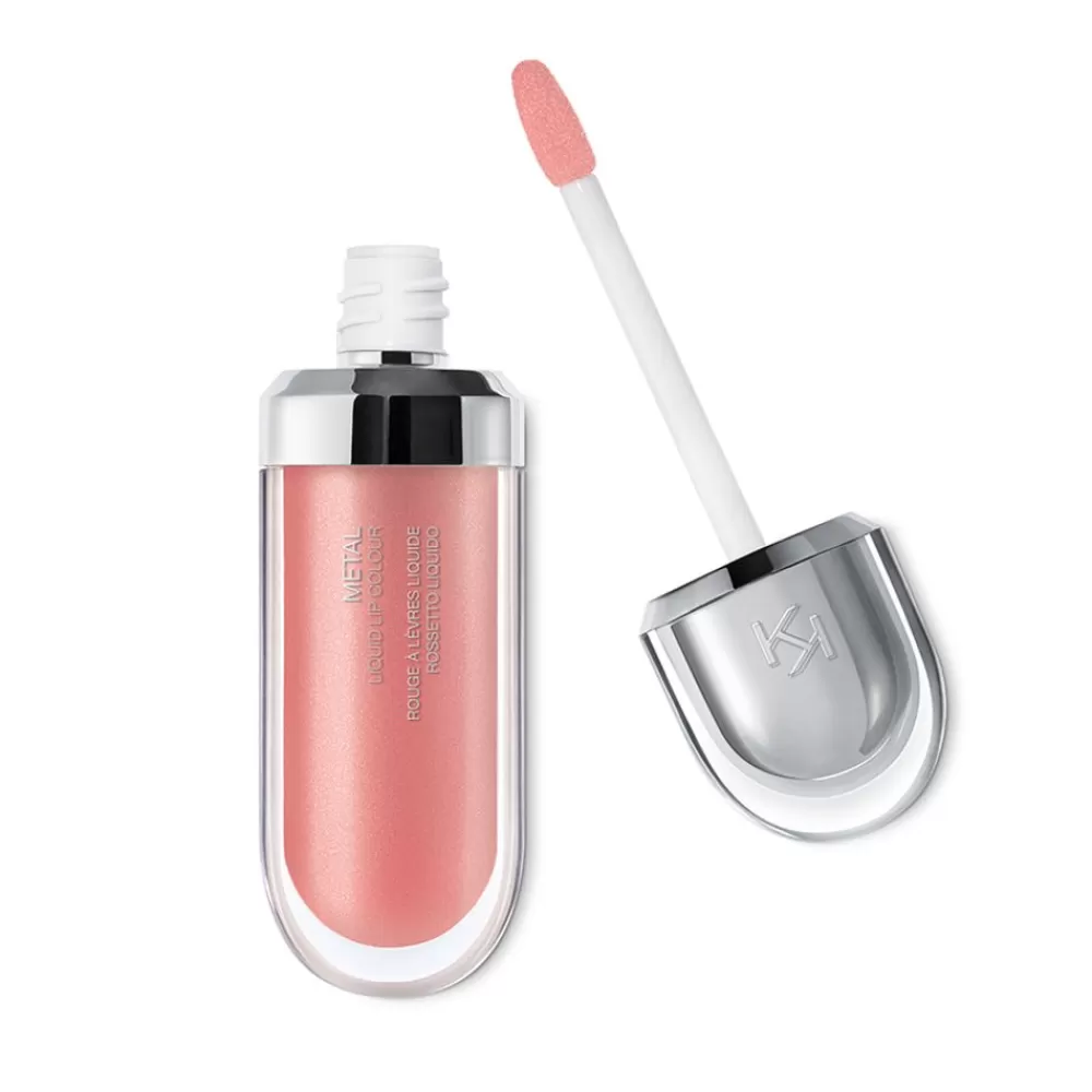 KIKO Milano Batons<Batom Liquido Metalizado De Alta Cobertura 01 Rosy Nude