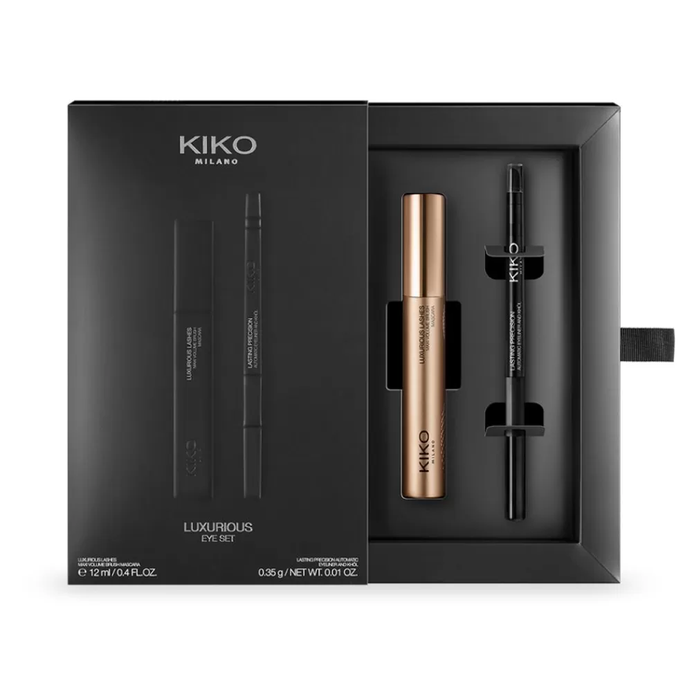 KIKO Milano Sets & Kits<Conjunto De Maquilhagem: 1 Mascara Com Efeito De Pestanas Remodeladas E 1 Lápis Para Os Olhos