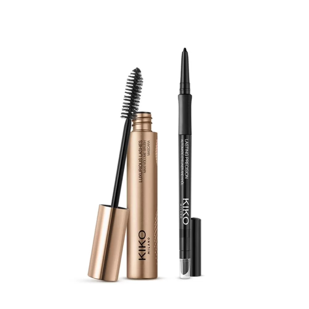 KIKO Milano Sets & Kits<Conjunto De Maquilhagem: 1 Mascara Com Efeito De Pestanas Remodeladas E 1 Lápis Para Os Olhos