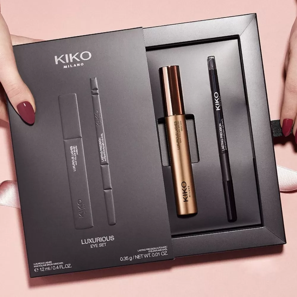 KIKO Milano Sets & Kits<Conjunto De Maquilhagem: 1 Mascara Com Efeito De Pestanas Remodeladas E 1 Lápis Para Os Olhos