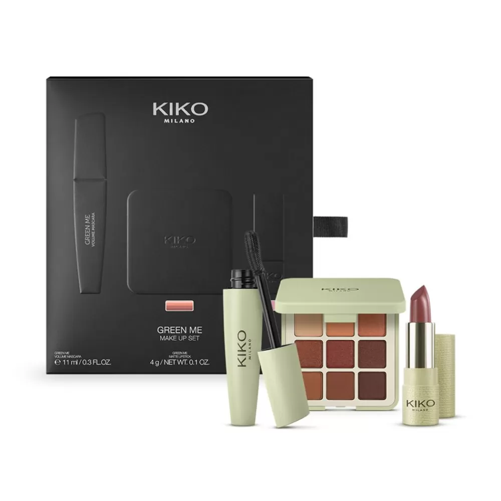 KIKO Milano Sets & Kits<Conjunto De Maquilhagem: 1 Paleta De Olhos, 1 Mascara Com Efeito Volume E 1 Batom Mate