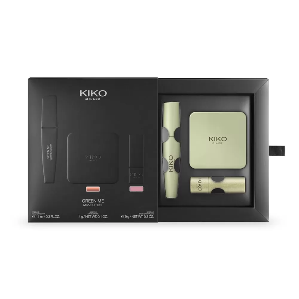 KIKO Milano Sets & Kits<Conjunto De Maquilhagem: 1 Paleta De Olhos, 1 Mascara Com Efeito Volume E 1 Batom Mate