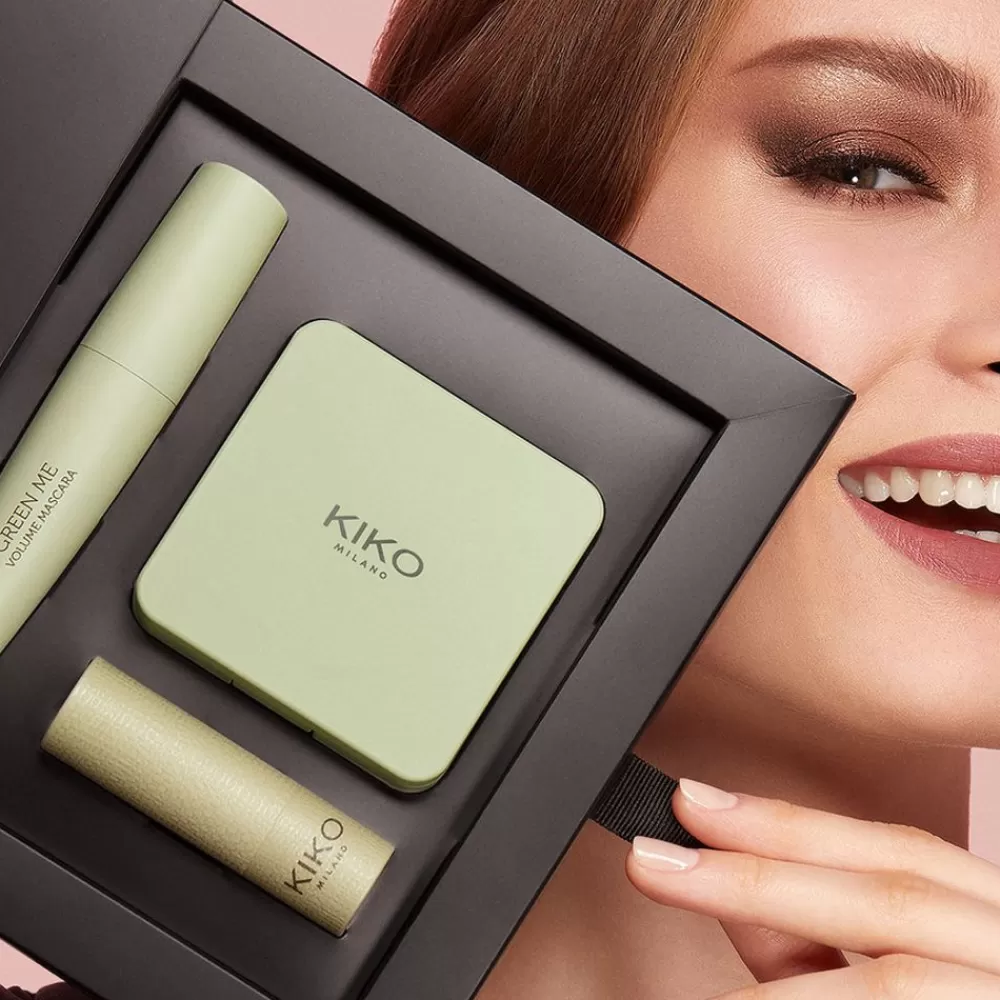 KIKO Milano Sets & Kits<Conjunto De Maquilhagem: 1 Paleta De Olhos, 1 Mascara Com Efeito Volume E 1 Batom Mate