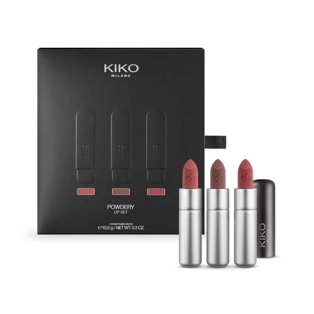 KIKO Milano Sets & Kits<Conjunto De Maquilhagem: 3 Batons Com Acabamento Mate Em Po