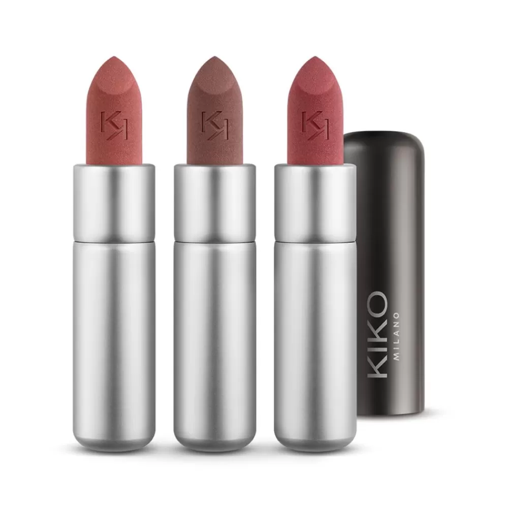 KIKO Milano Sets & Kits<Conjunto De Maquilhagem: 3 Batons Com Acabamento Mate Em Po