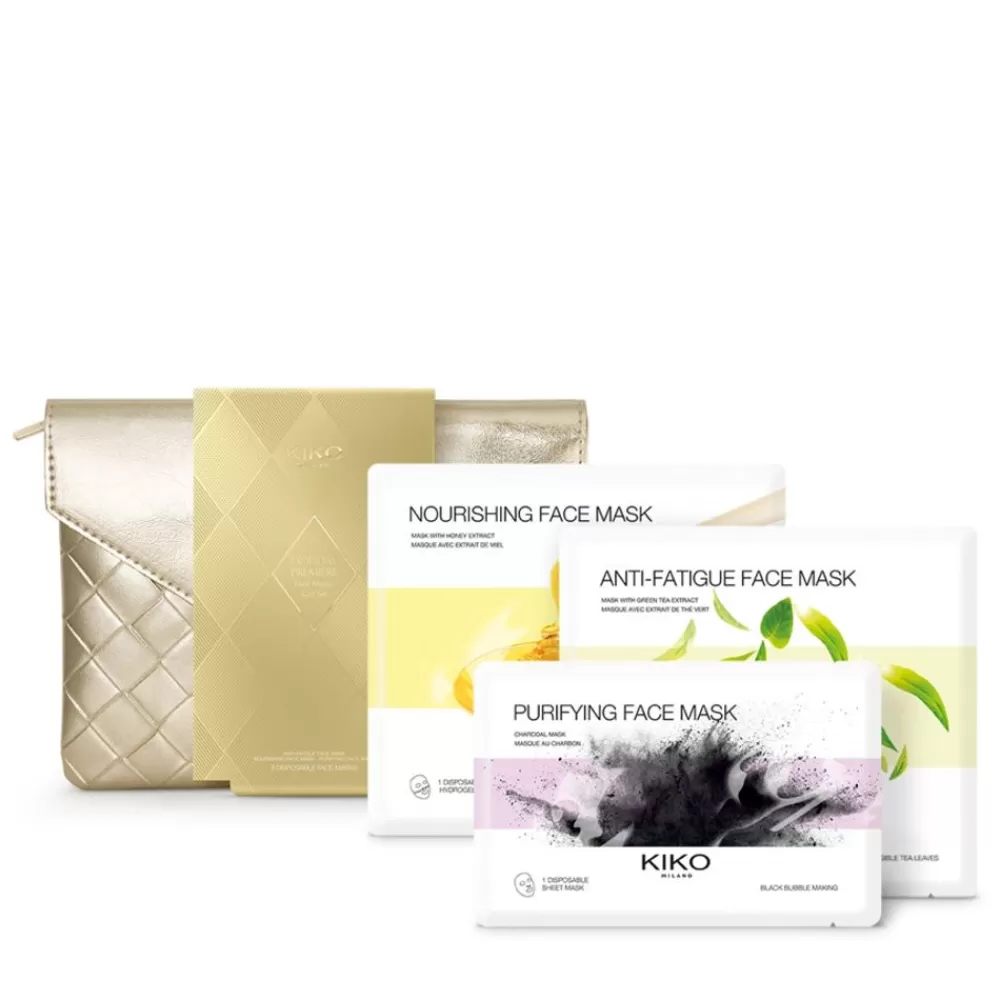 KIKO Milano Sets & Kits<Conjunto De Oferta De Cuidados Da Pele: 1 Mascara Antifadiga, 1 Nutritiva E 1 Purificante