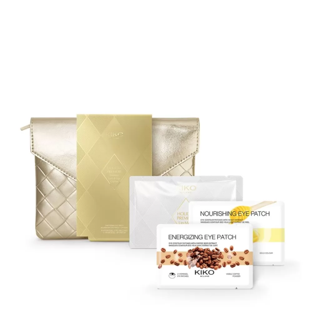 KIKO Milano Sets & Kits<Conjunto De Oferta De Cuidados Da Pele: 2 Máscaras Para O Contorno Dos Olhos (Energizzante E Idratante) E 1 Mascara Para Os Lábios