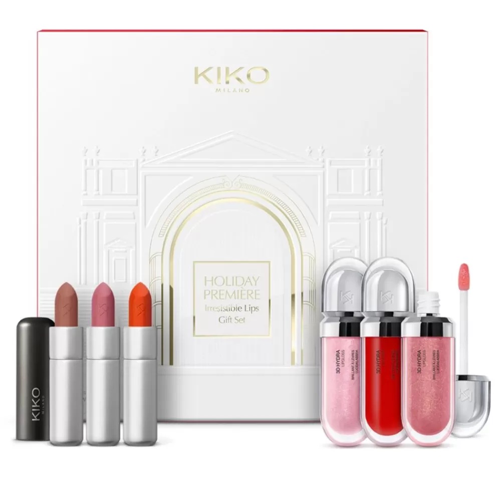 KIKO Milano Sets & Kits<Conjunto De Oferta Para Os Lábios: 3 Batons Mate E 3 Brilhos Para Os Lábios
