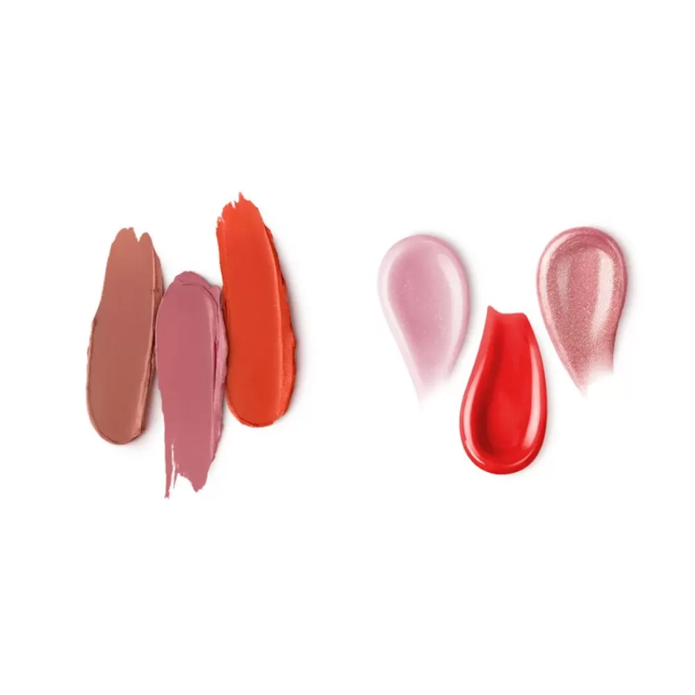 KIKO Milano Sets & Kits<Conjunto De Oferta Para Os Lábios: 3 Batons Mate E 3 Brilhos Para Os Lábios