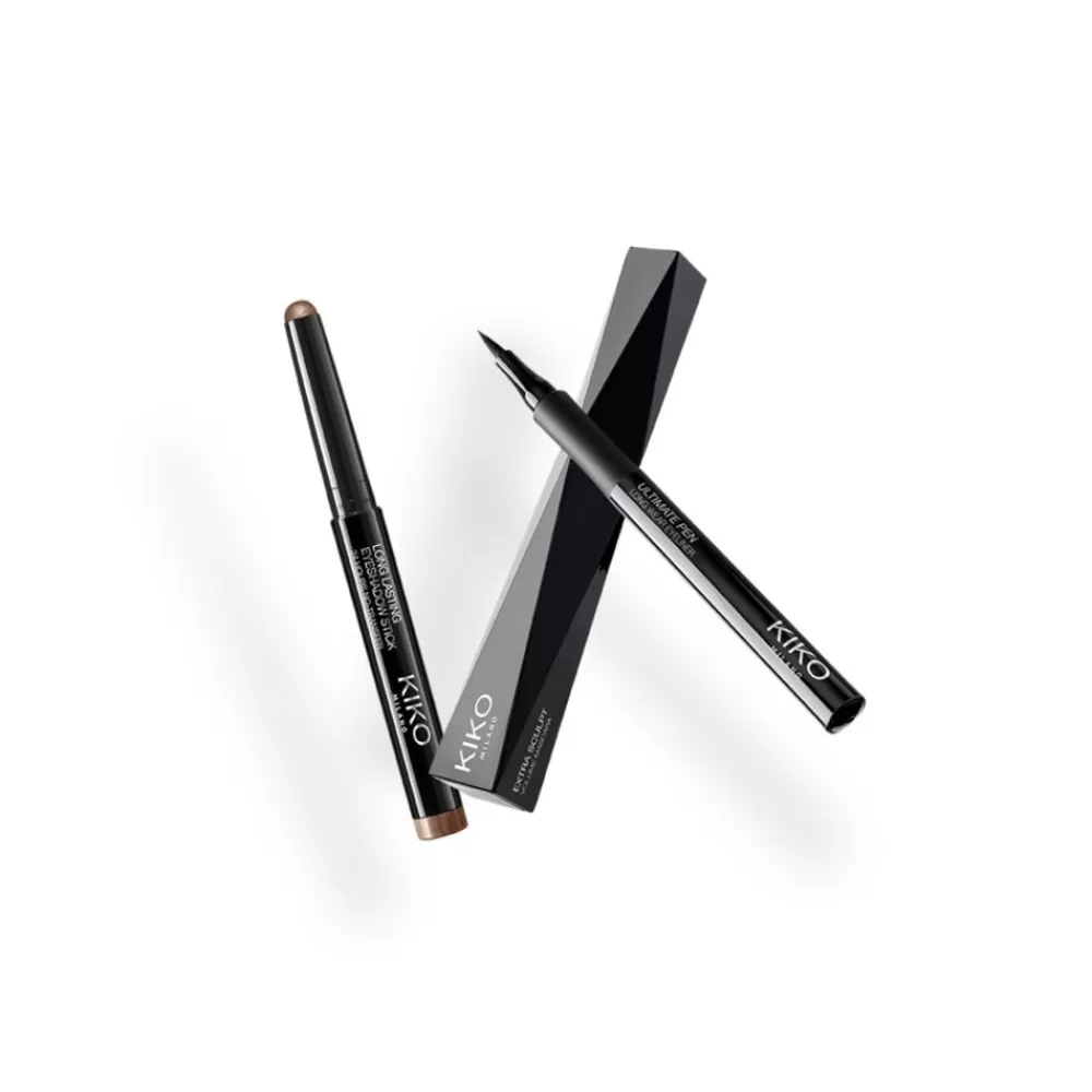 KIKO Milano Sets & Kits<Conjunto De Oferta Para Os Olhos: Eyeliner, Sombra De Olhos Em Stick De Longa Duracao E Mascara De Efeito Volume