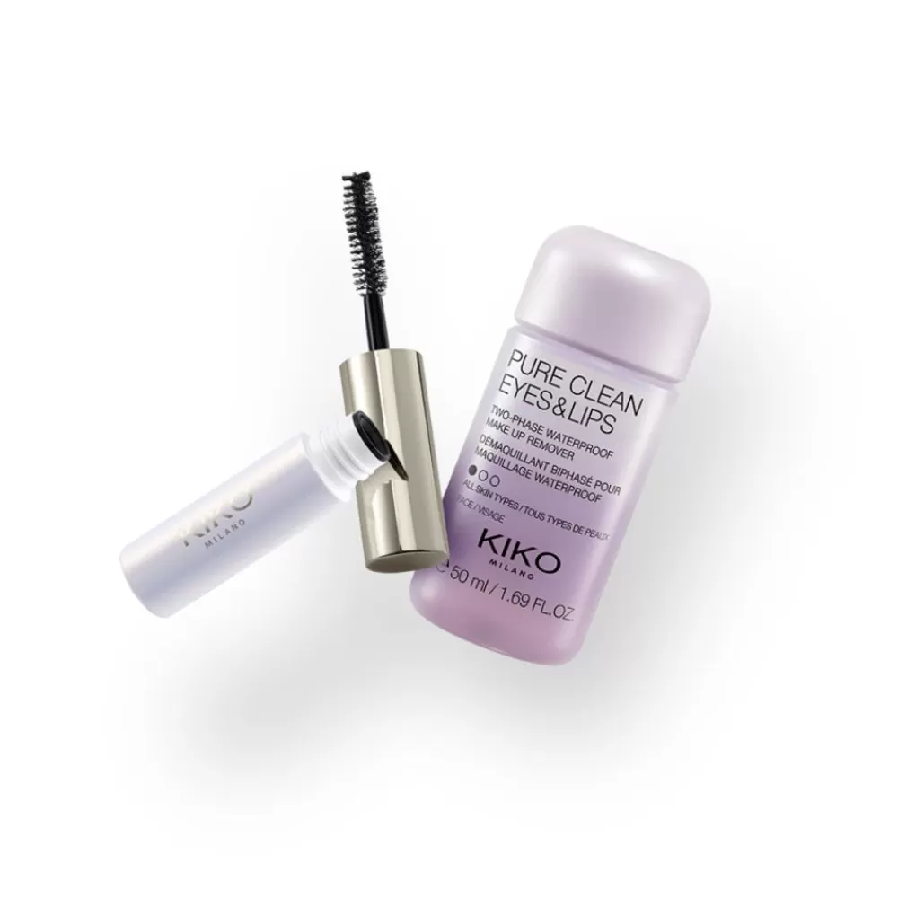 KIKO Milano Sets & Kits<Conjunto De Oferta Para Os Olhos: Mini Mascara E Mini Desmaquilhante