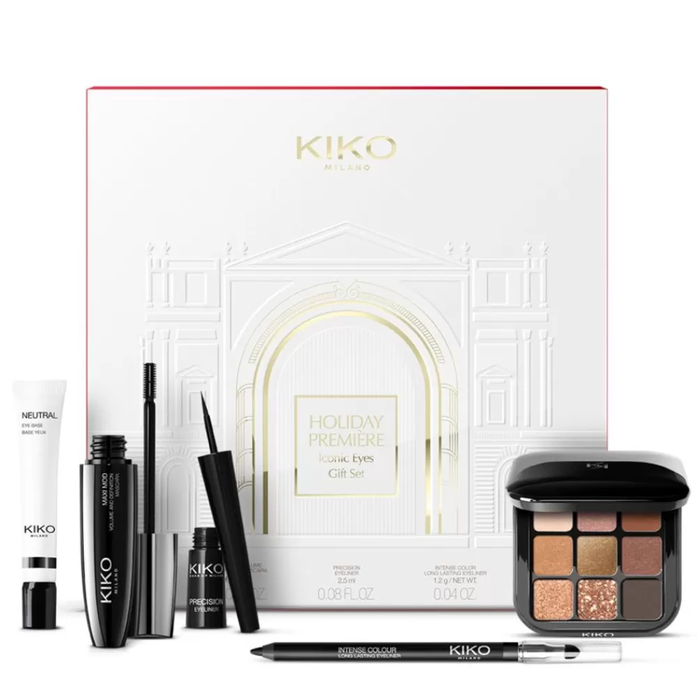 KIKO Milano Sets & Kits<Conjunto De Oferta Para Os Olhos: Primer Para Os Olhos, Eyeliner, Lápis De Olhos Preto, Paleta De Sombras E Mascara De Efeito Volume