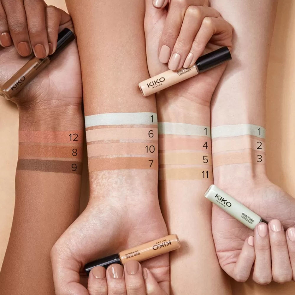 KIKO Milano Corretores<Corretor Fluido Alisante, Com Acabamento Natural 01 Green