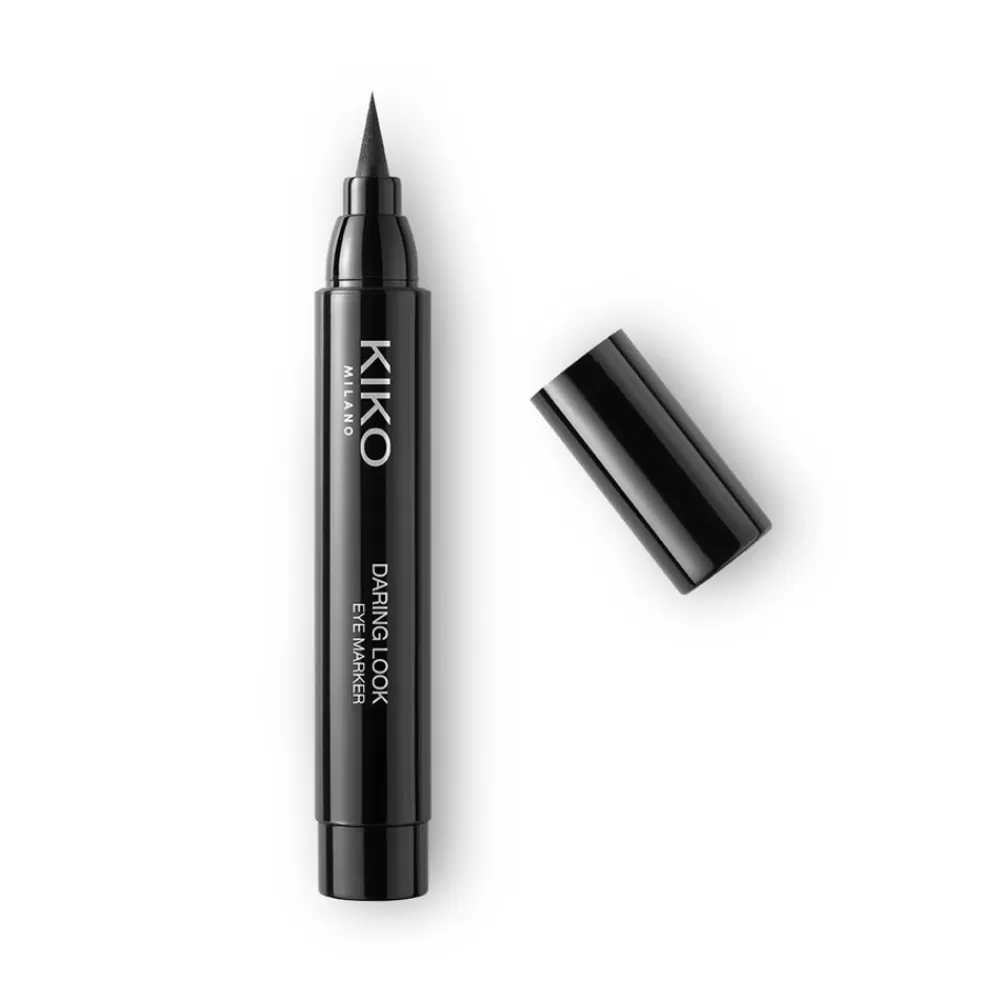 KIKO Milano Eyeliners<Delineador Preto Intenso Em Pincel