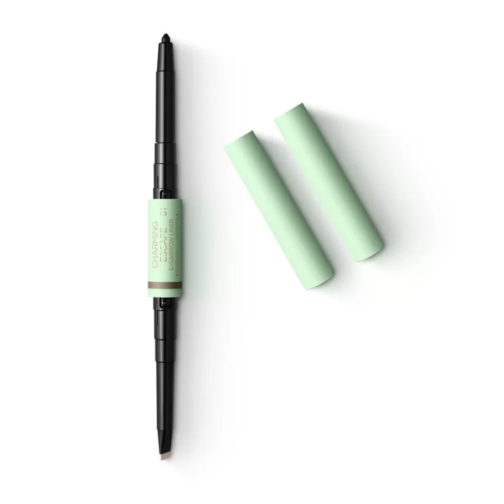 KIKO Milano Eyeliners<Duo De Olhos: Lápis De Sobrancelhas E Lápis De Olhos Preto 01 Blonde