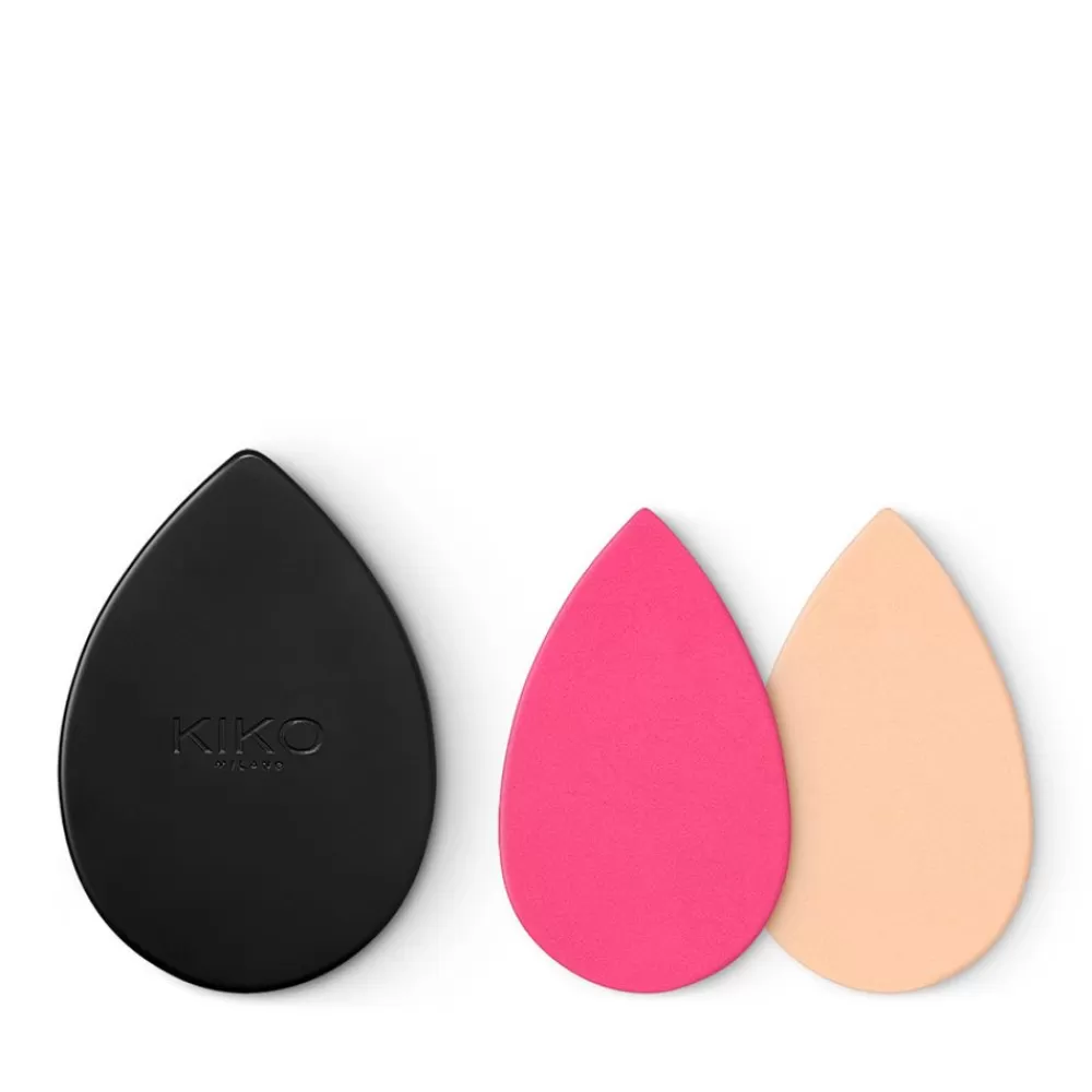 KIKO Milano Aplicadores E Espelhos<Estojo Com Espelho Contendo Duas Esponjas Para A Aplicacao De Bases E Corretores Fluidos