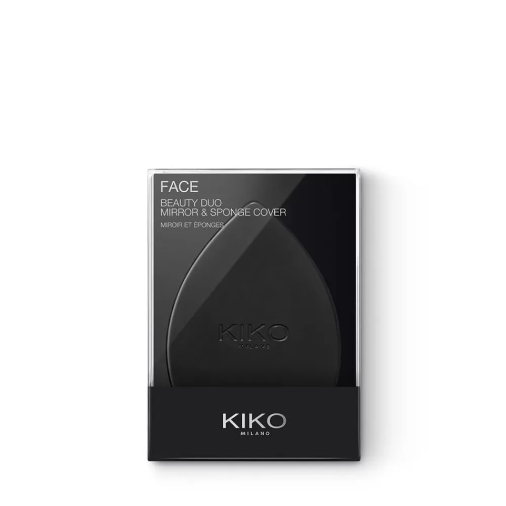 KIKO Milano Aplicadores E Espelhos<Estojo Com Espelho Contendo Duas Esponjas Para A Aplicacao De Bases E Corretores Fluidos