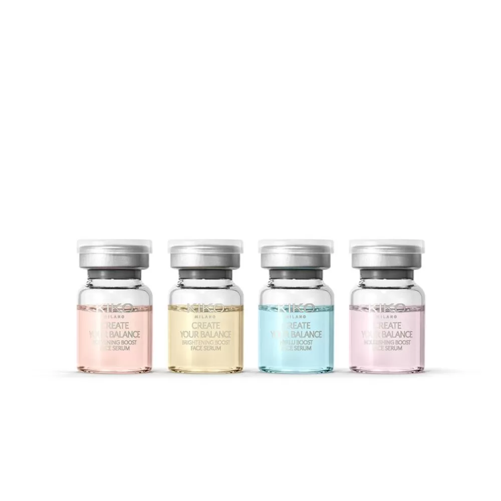 KIKO Milano Séruns Faciais<Kit De Cuidados Para A Pele 4 Séruns Para O Rosto
