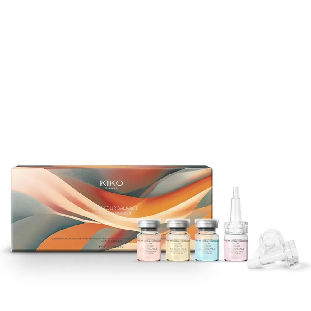 KIKO Milano Séruns Faciais<Kit De Cuidados Para A Pele 4 Séruns Para O Rosto