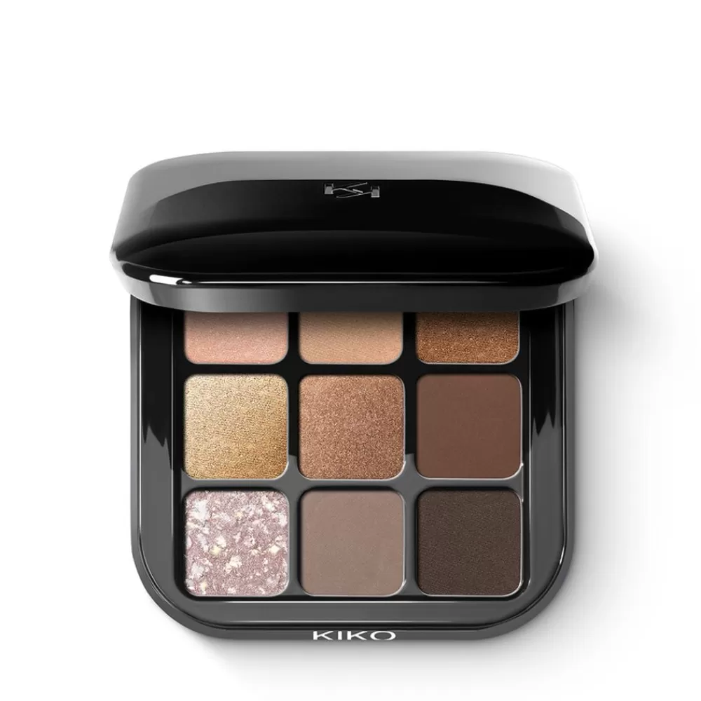 KIKO Milano Palete Olhos<Paleta Com 9 Sombras Com Diferentes Acabamentos 01 Earth Tones