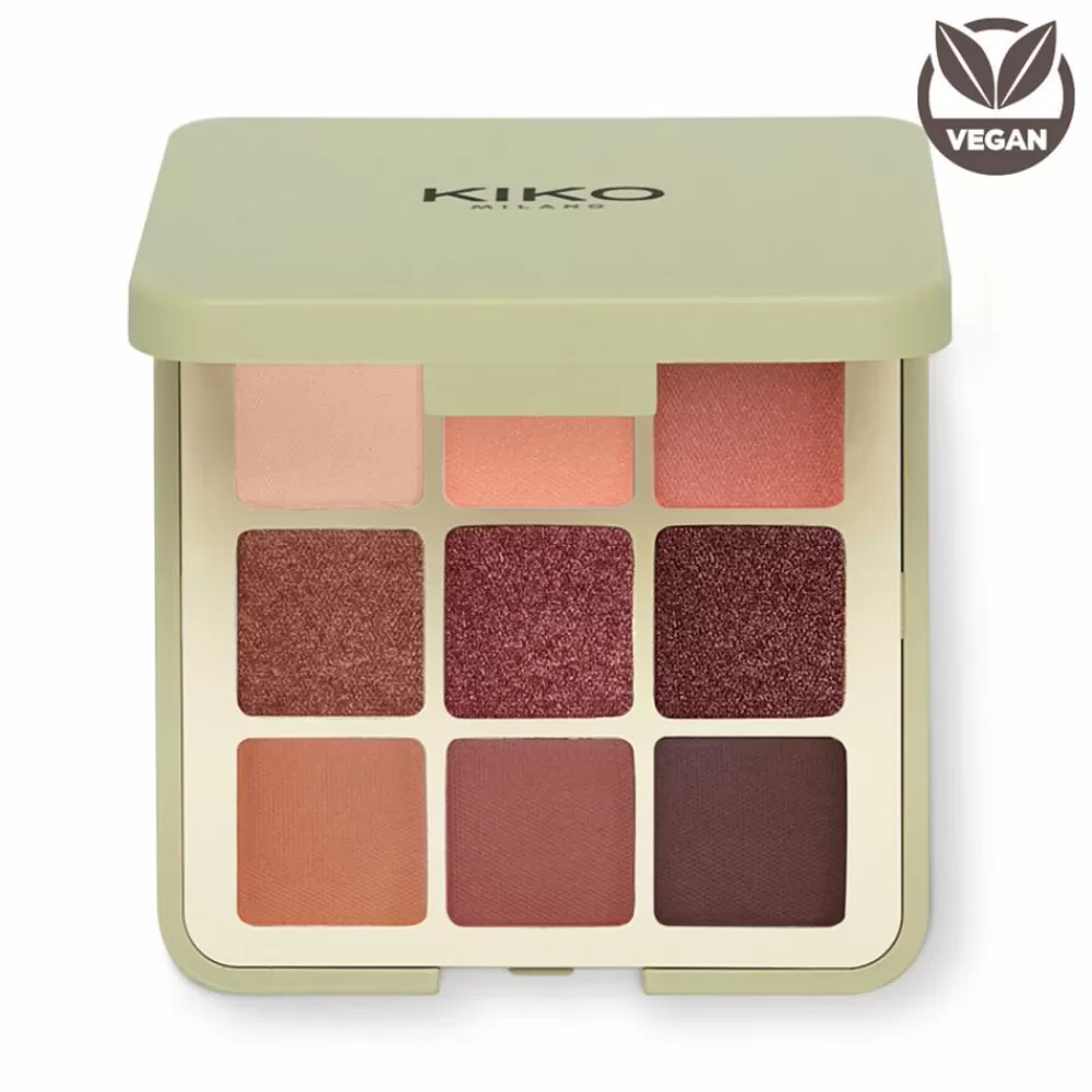 KIKO Milano Palete Olhos<Paleta Com 9 Sombras Multi-Finish: Mate, Perolado E Metalico 102 Feisty Saffron