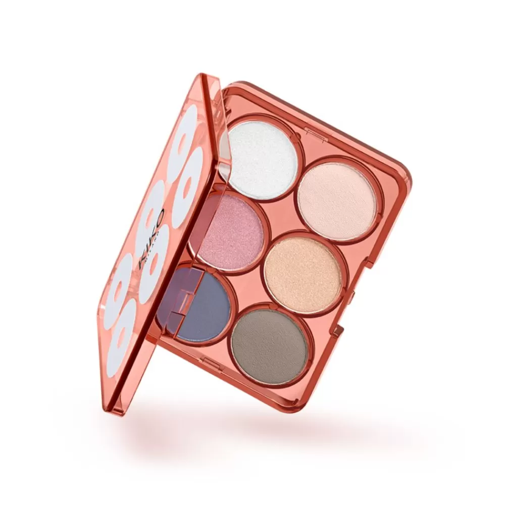 KIKO Milano Palete Olhos<Paleta De Olhos Em 6 Cores Com Acabamentos Mate, Metalico E Brilhante 01 Let'S Roll