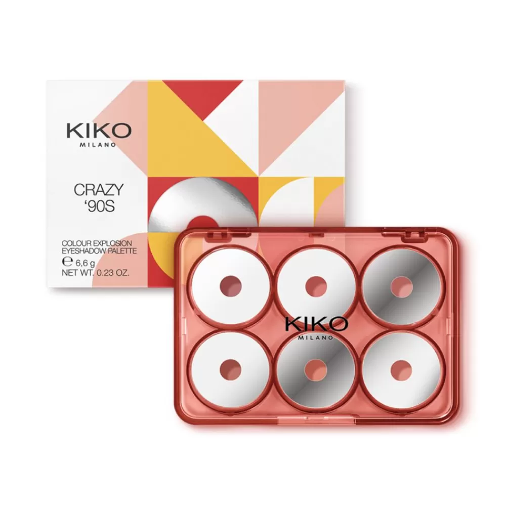 KIKO Milano Palete Olhos<Paleta De Olhos Em 6 Cores Com Acabamentos Mate, Metalico E Brilhante 01 Let'S Roll