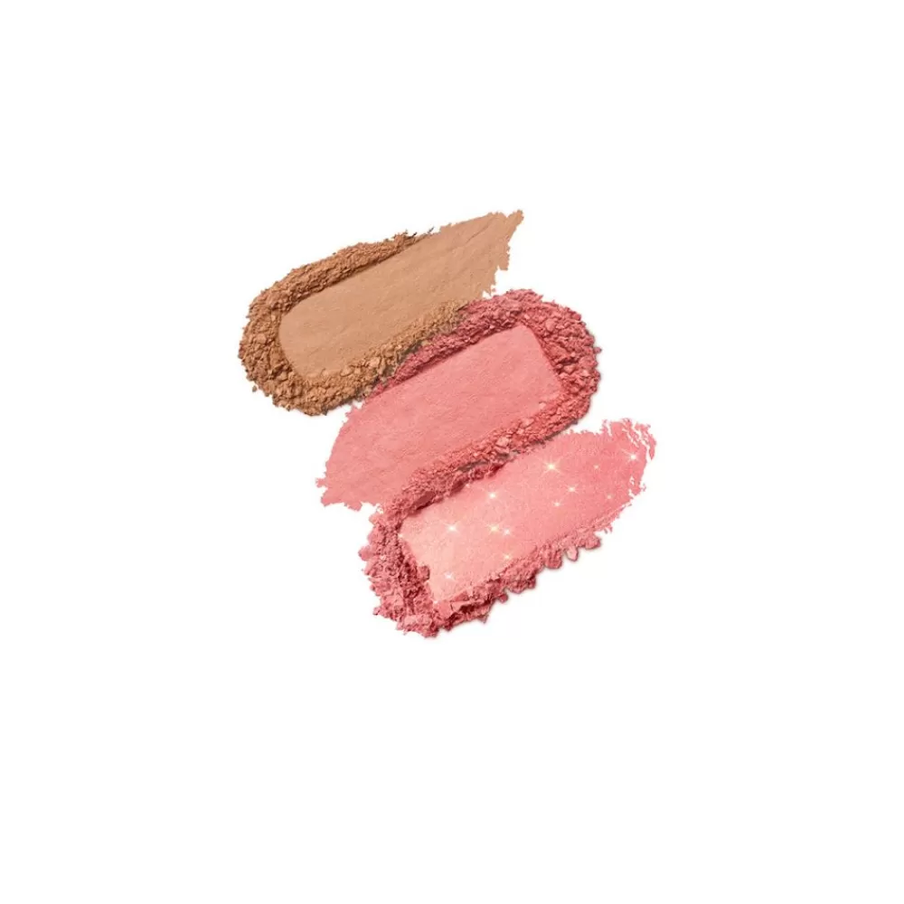 KIKO Milano Palete Rosto<Paleta De Rosto Com 1 Bronzeador E 2 Blushes Com Acabamentos Mate E Metalico 01 - Coral