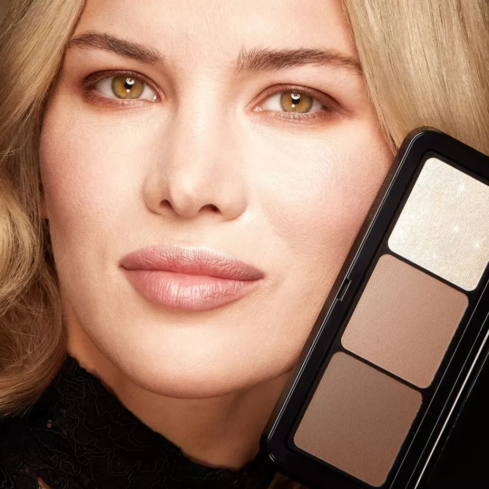KIKO Milano Palete Rosto<Paleta Para O Rosto Com 2 Pós Para Esculpir E 1 Po Iluminador 01 Fair