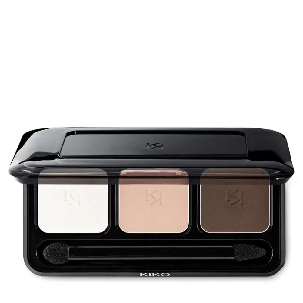 KIKO Milano Paletas Integradas Com Sistema Amovível<Paleta Vazia 3 Lugares Para Sombras Amoviveis Com Espelho E Aplicador