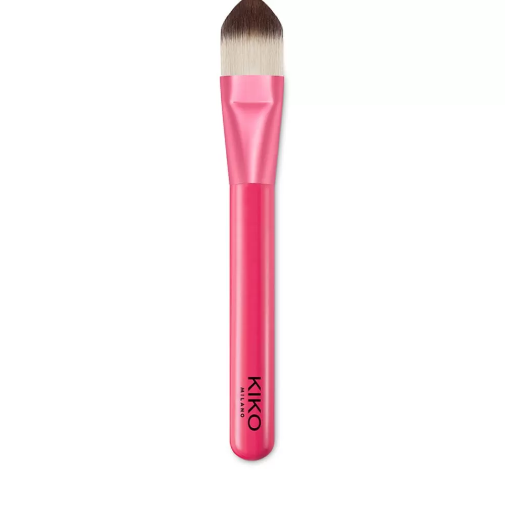 KIKO Milano Pincéis Para Rosto<Pincel Plano Para Bases Liquidas Ou Em Creme, Fibras Sinteticas