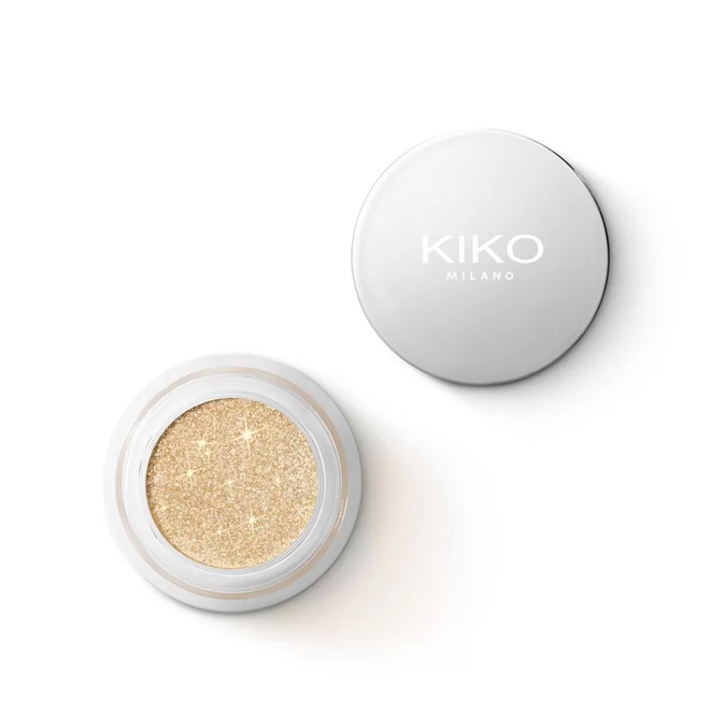 KIKO Milano Sombras<Sombra Em Po Cremoso Com Brilhos Biodegradaveis 02 Golden Sand