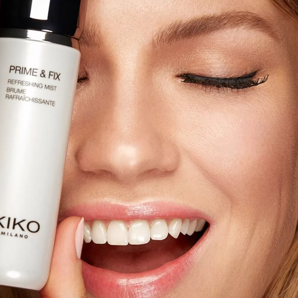 KIKO Milano Primer<Spray Multifuncoes: Primer Refrescante E Fixador De Maquilhagem 2 Em 1