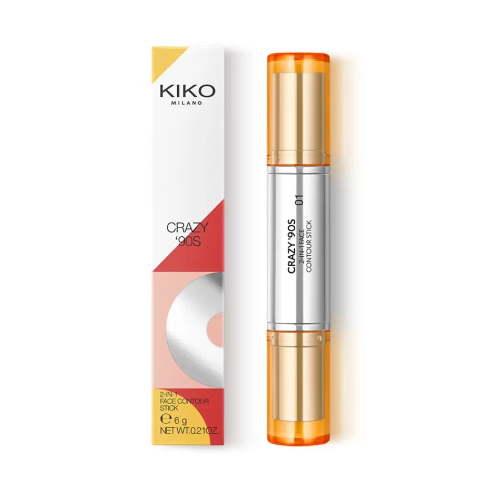 KIKO Milano Bronzeadores Para Rosto<Stick Cremoso Para O Contorno Do Rosto Em Duas Cores 01 Contouring Inspo