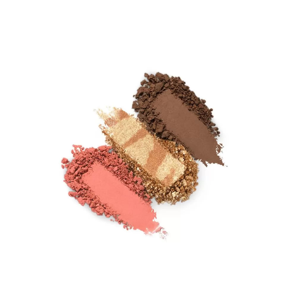 KIKO Milano Palete Rosto<Trio De Paleta De Rosto Com Blush, Iluminador De Rosto E Bronzeador 02 My Lovely Features